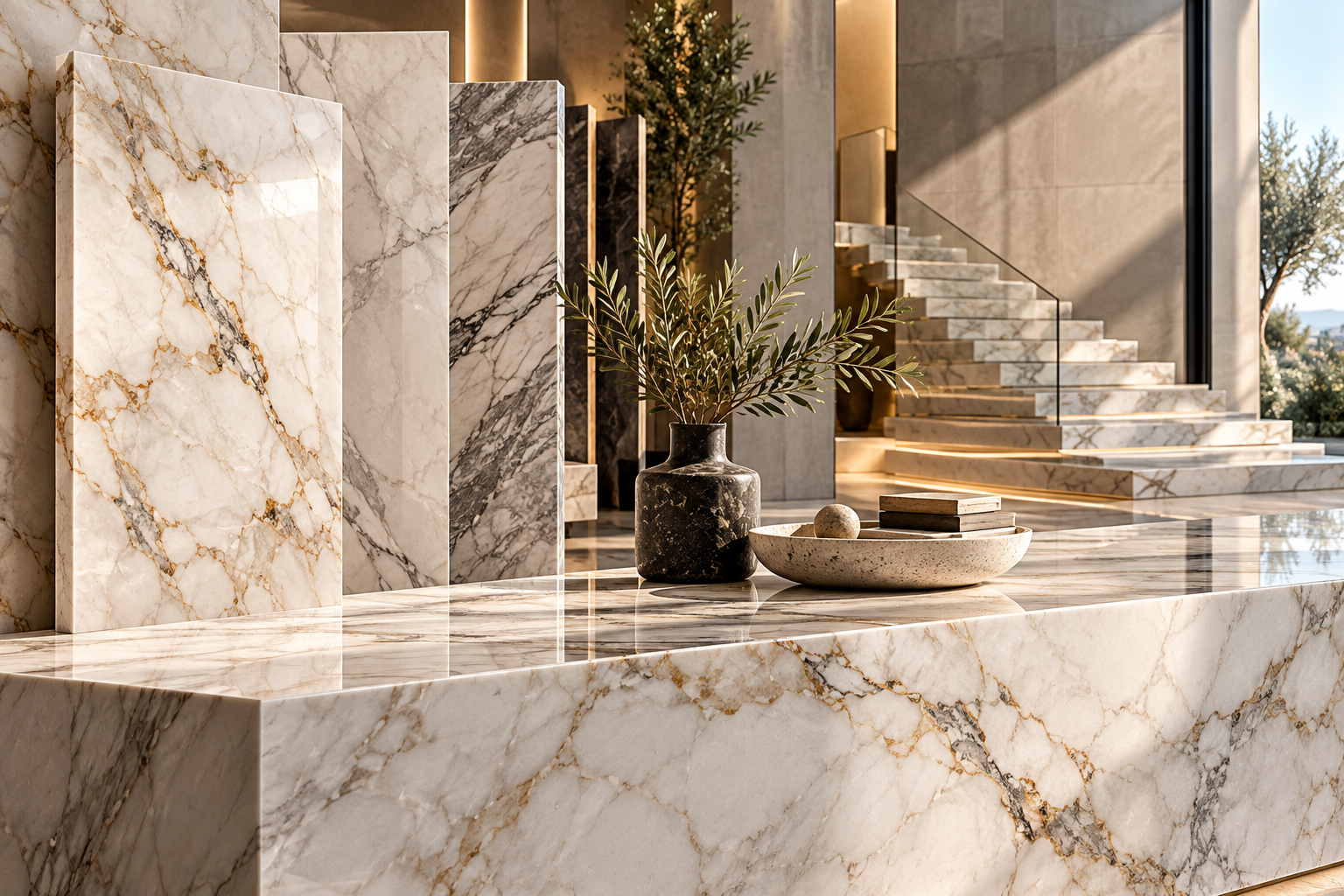 Marble – premium surface material by FLOOR & WALL GMPC